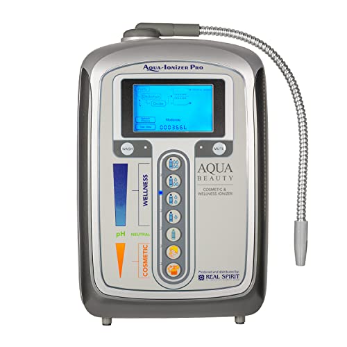 Aqua Ionizer Deluxe 5.0 | Water Ionizer | 7 Water Settings | Home Alkaline Water Filtration System | Produces pH 4.5-10.