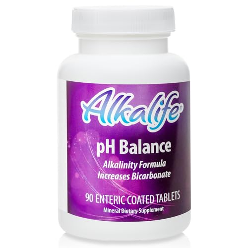 Alkalife pH Balance Pills | The First Patented Alkaline Sodium & Potassium Bicarbonate Supplement | Neutralize Acid, Bal